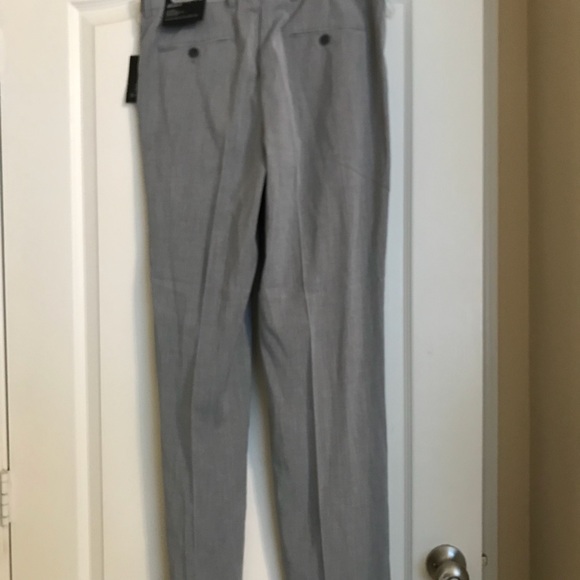 Light Grey Men Dress Pants - Picture 3 of 3